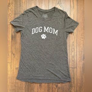 Gray Dog Mom T-Shirt